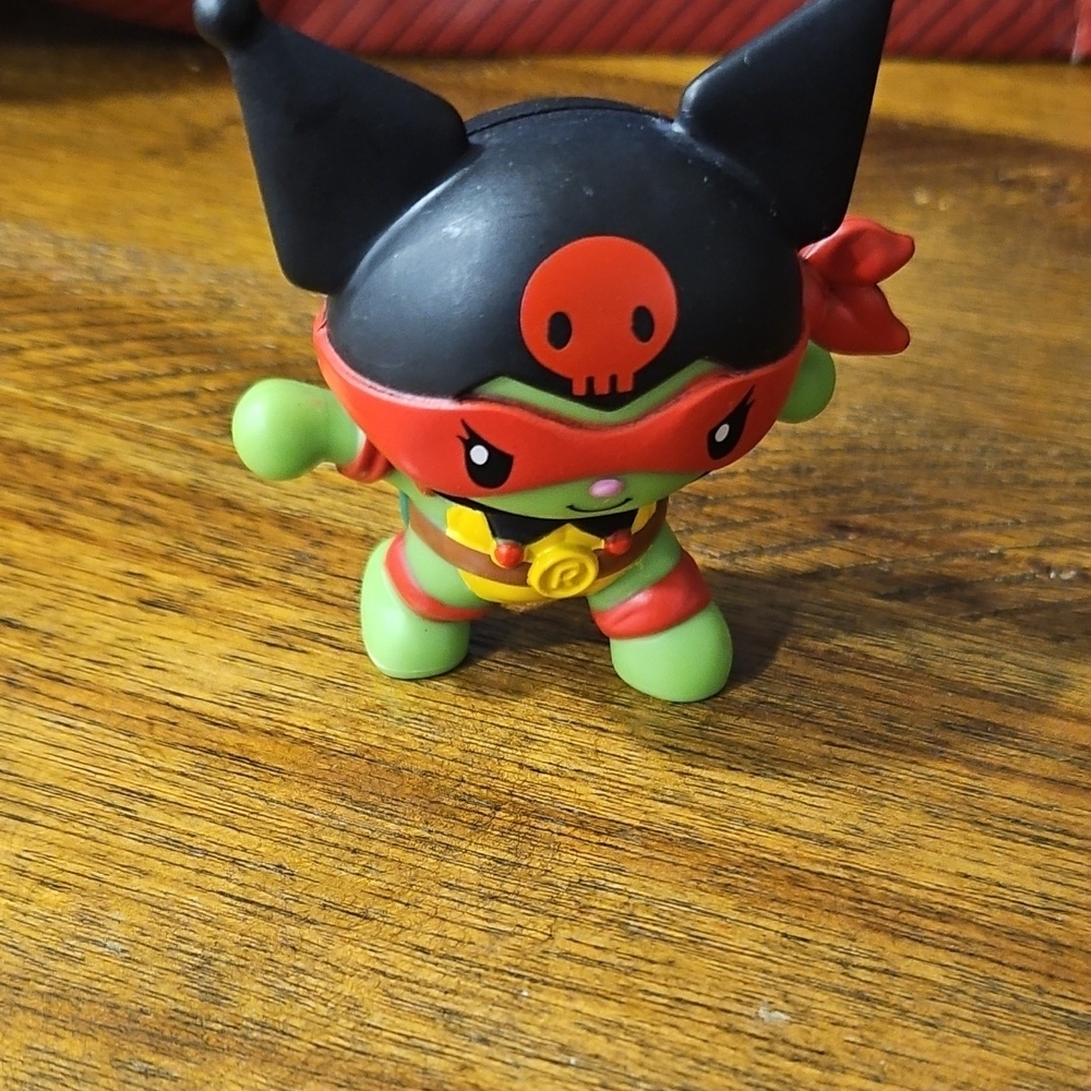 McDonald's Ninja Action Figure - Red, Green, Black